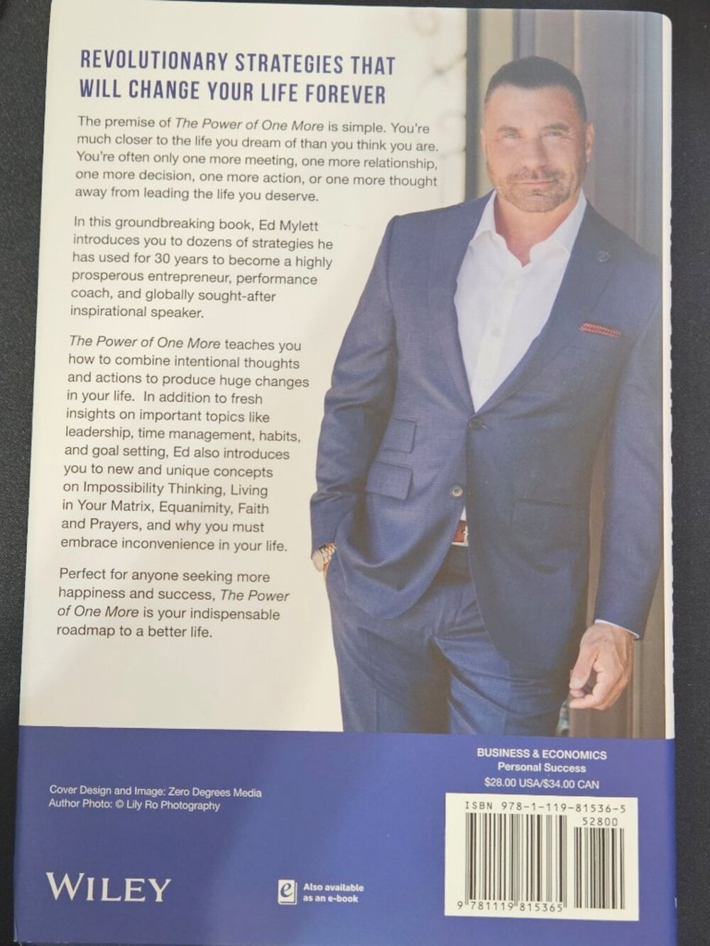 The Power Of One More by Ed Mylett, Hardback - Picture 2 of 2